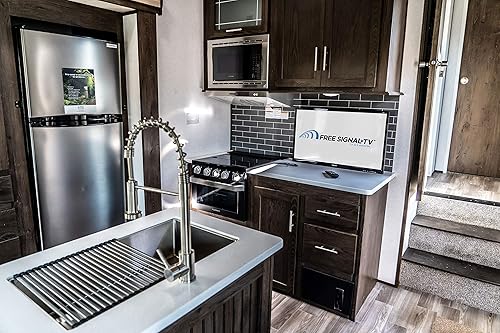 Miniatura 4 de FREE SIGNAL TV Transit 32" 12 voltios CC de pantalla plana LED HDTV para caravana y uso móvil