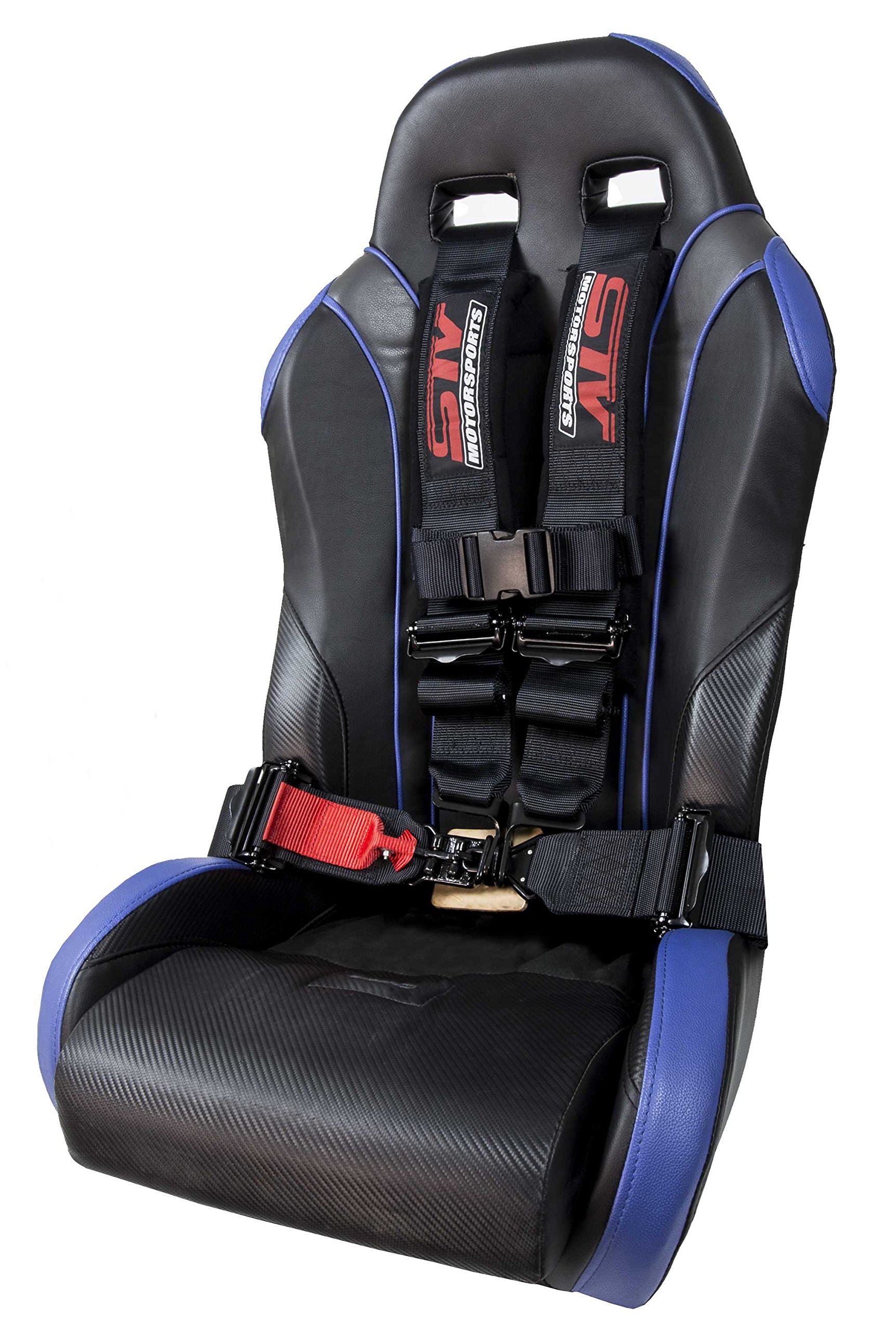 STVMotorsports 4 Point Harness 2” Pads Universal VType Bolt in Latch and Link Quick