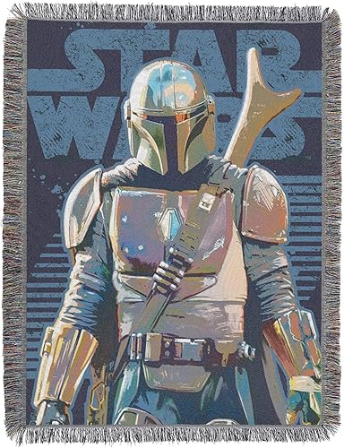 Cobija tapiz tejida de The Mandalorian, The Child de Star Wars