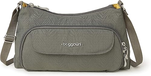 Baggallini Bolsa de uso diario Manzana, Beach, Negro Zebra, Negro/Arena, Carbón, carbón link, Fuegos artificiales de la marina francesa, midnight