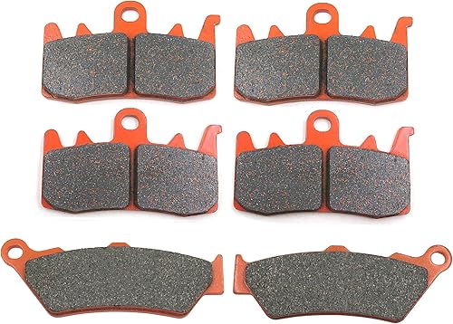 Miniatura 2 de SMT-Replacemenet de FA630 FA209 Pastillas de freno de fibra de carbono delanteras y traseras compatibles con BMW R 1200 GS Adventure 13-15 R 1200 RT