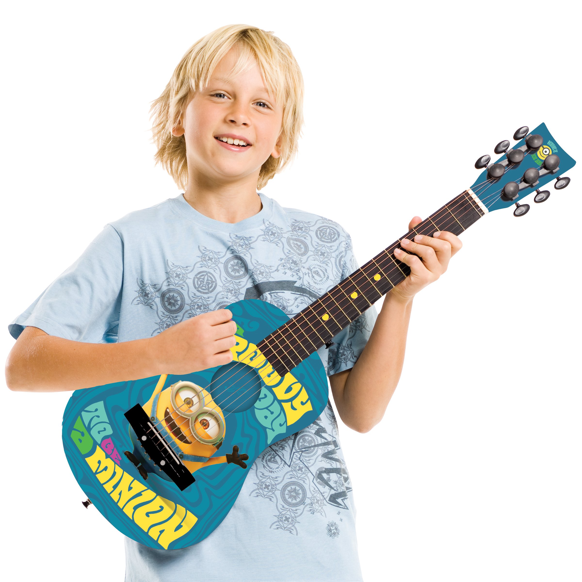 Amazon.com: First Act MN705 Minions Acoustic Guitar : Musical