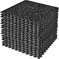 Vista 11 de Tapete Sivan Health and Fitness® de goma de alta densidad en forma de puzle para hacer ejercicio - Mosaico que encaja para gimnasia - 2,2 m2