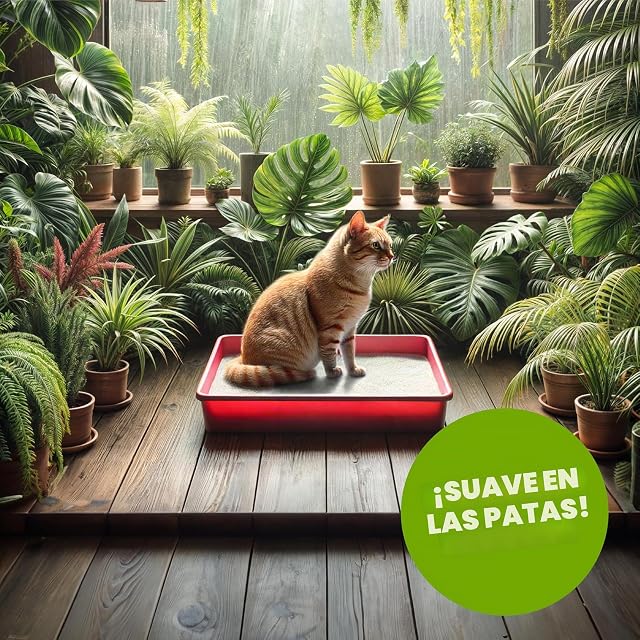 Foto 5 de 8 de Almo Nature Arena Gatos Aglomerante Cat Litter 5 LB (2,27 kg). Tierra para Gatos Absorbente Antiolor. Arena…