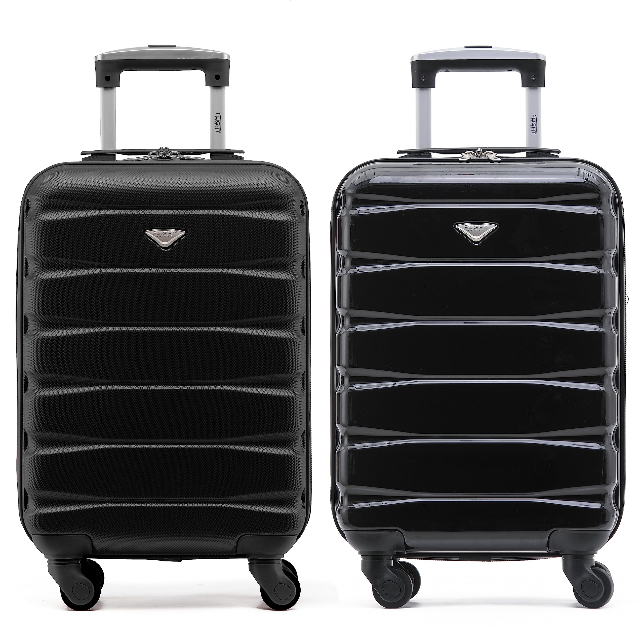 Flight Knight Suitcase Set of 2 Lightweight 4 Wheel ABS Hard Case Cabin Carry On Hand Luggage Approved for Over 100 Airlines Including easyJet, British Airways, Ryanair & Many More 55x35x20cm — view 69