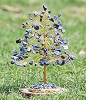Vista 98 de Rose Quartz Gemstone Tree of LifeNatural Reiki Crystals Gemstone Chakra Tree for Positive Energy, Geode Agate Slice Base, Feng Shui Decor, Good