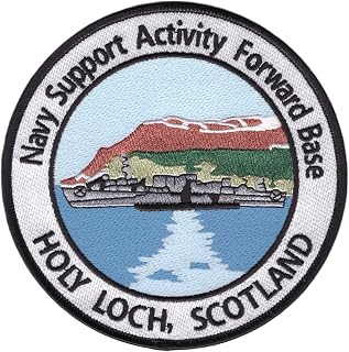 Navy Support Activity Forward Base Holy Lock Scotland Patch