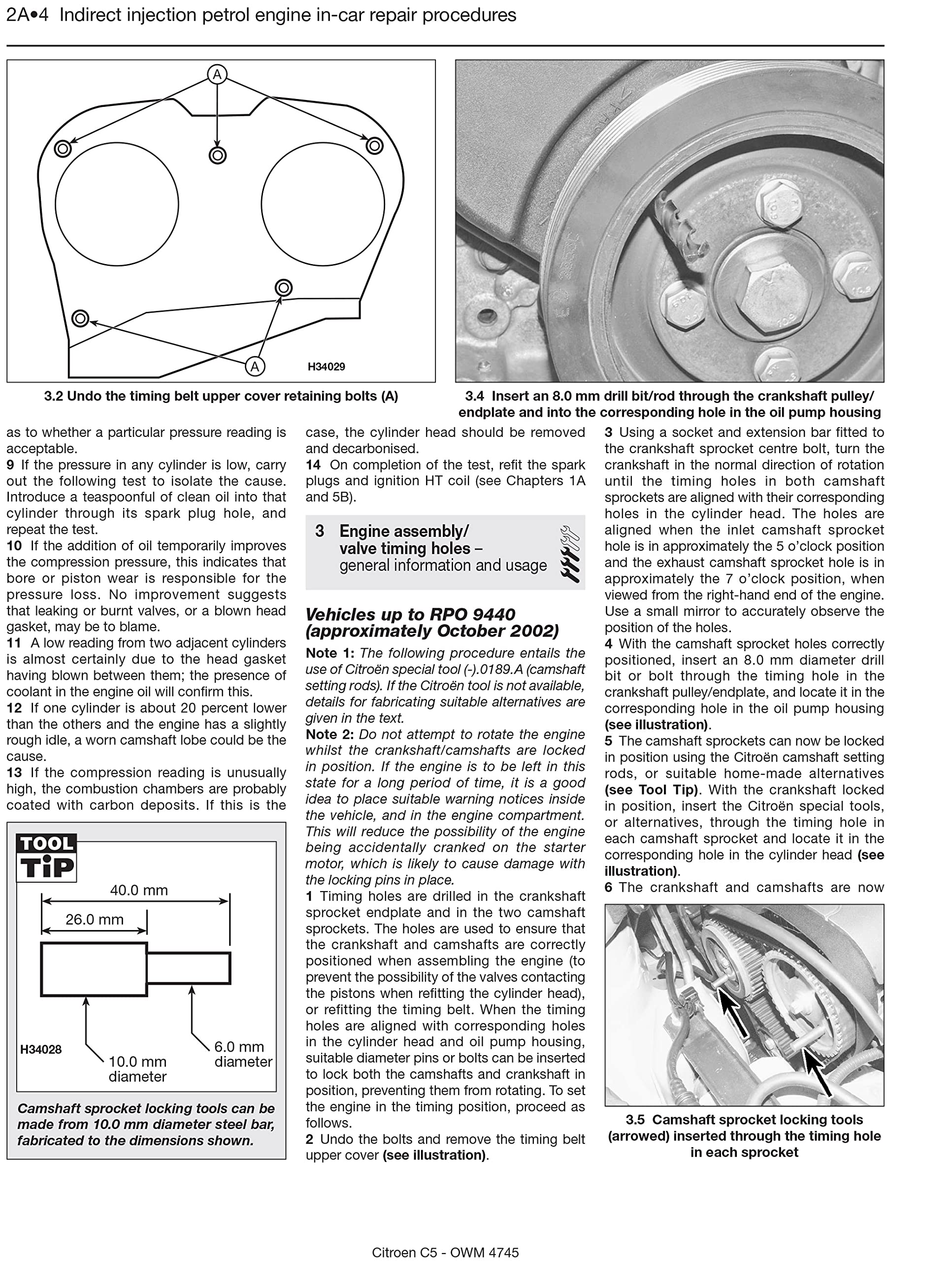 Citroen C5 Owners Workshop Manual