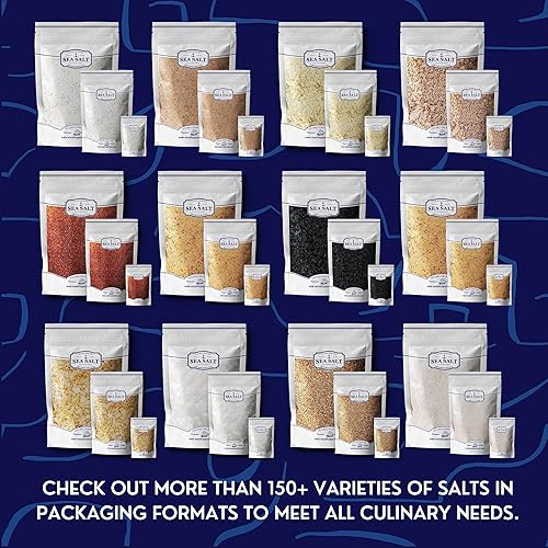 Miniatura 7 de Black Truffle Salt for Soups and Sauces – Infused Italian Salts with Natural Truffle Oil that Adds Flavor to Popcorn and Fries – 14 Oz Bag by Sea