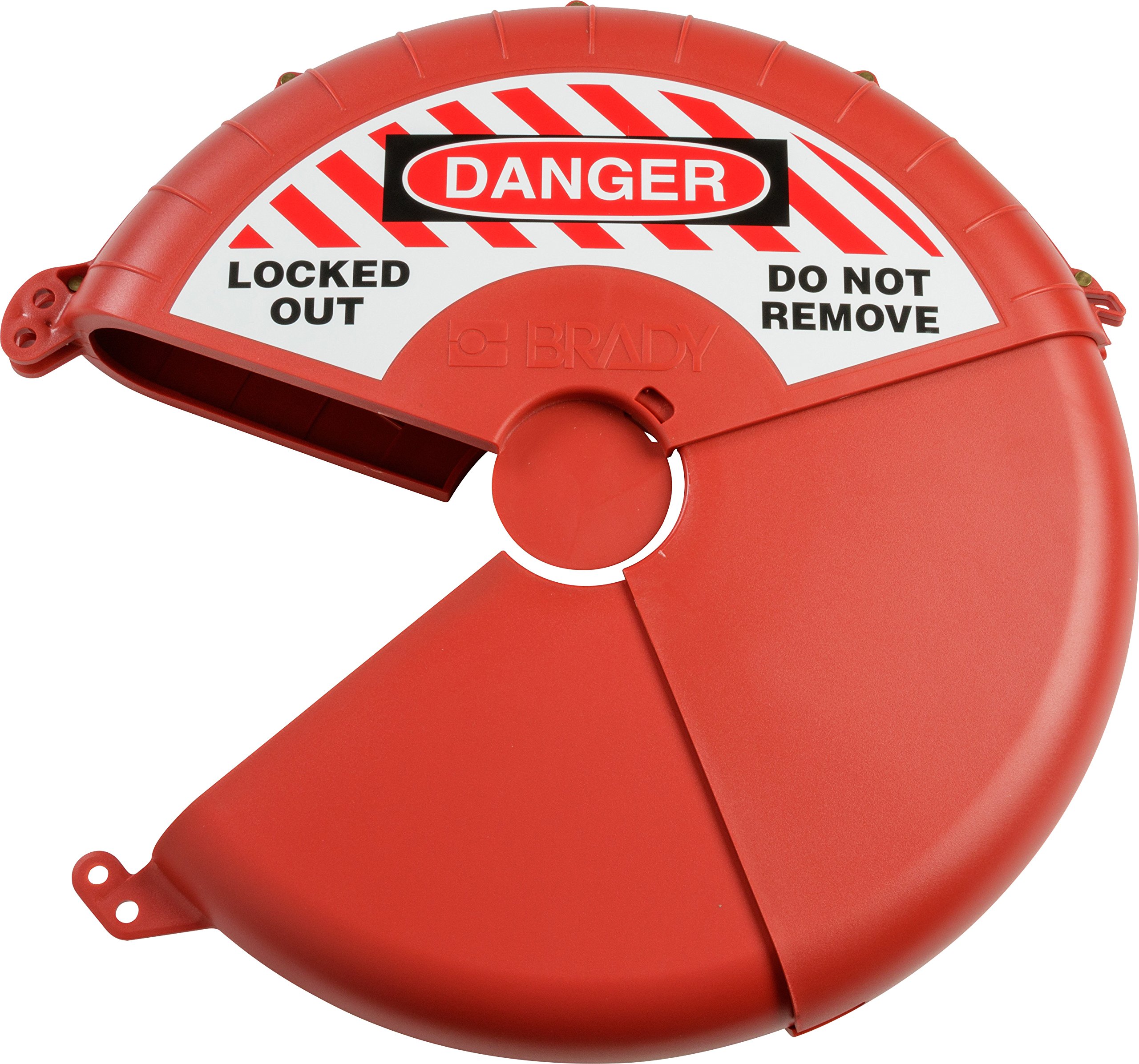 Brady ABS Halter Typ Armaturabsperrung 330-457mm Ø 9.53mm Rot