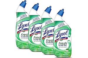 Lysol Clean & Fresh Toilet Bowl Cleaner: Forest Rain Fragrance