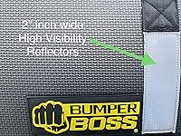 Vista 8 de Protector de Parachoques - Protector de Parachoques Trasero Nuevo y Mejorado para Automóviles y SUVs (76" de Ancho x 6" de Alto)