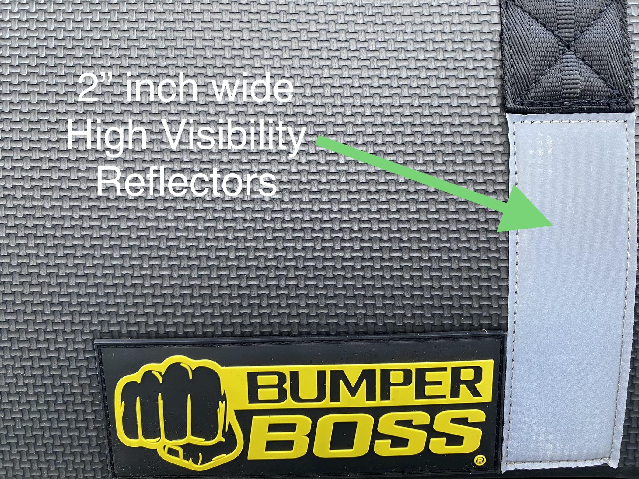 Bumper Guard - New & Upgraded Rear Bumper Protector for Cars and SUVs (76” Wide x 8” Tall)