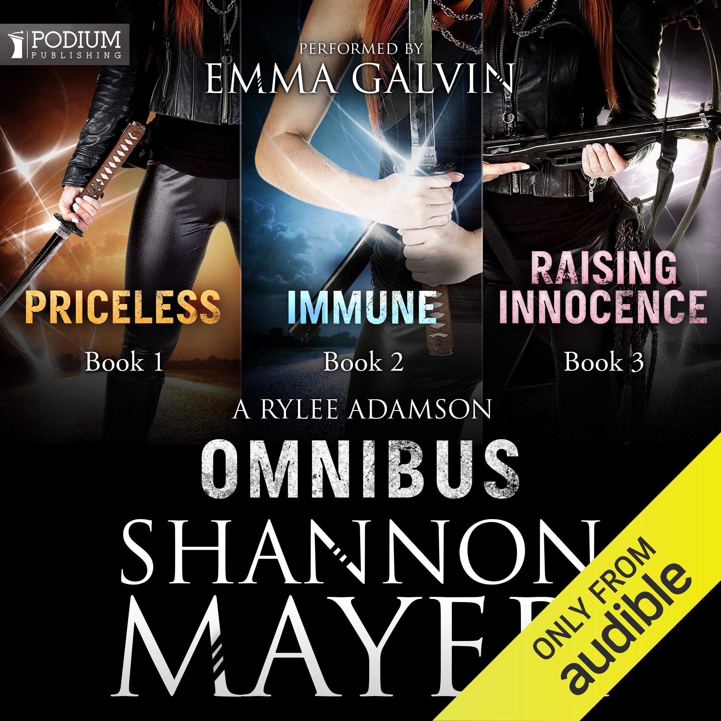Cover art for A Rylee Adamson Omnibus: Books 1-3