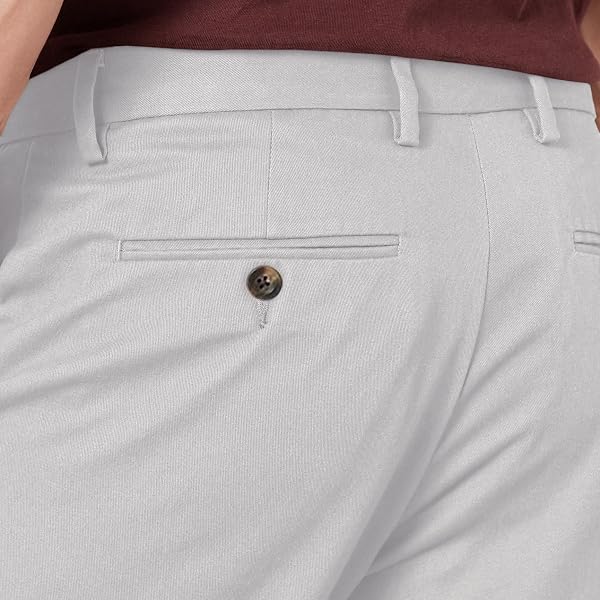 Amazon Essentials Men's Slim Fit Wrinkle-Resistant Flat-Front Work Chino Trousers - 4