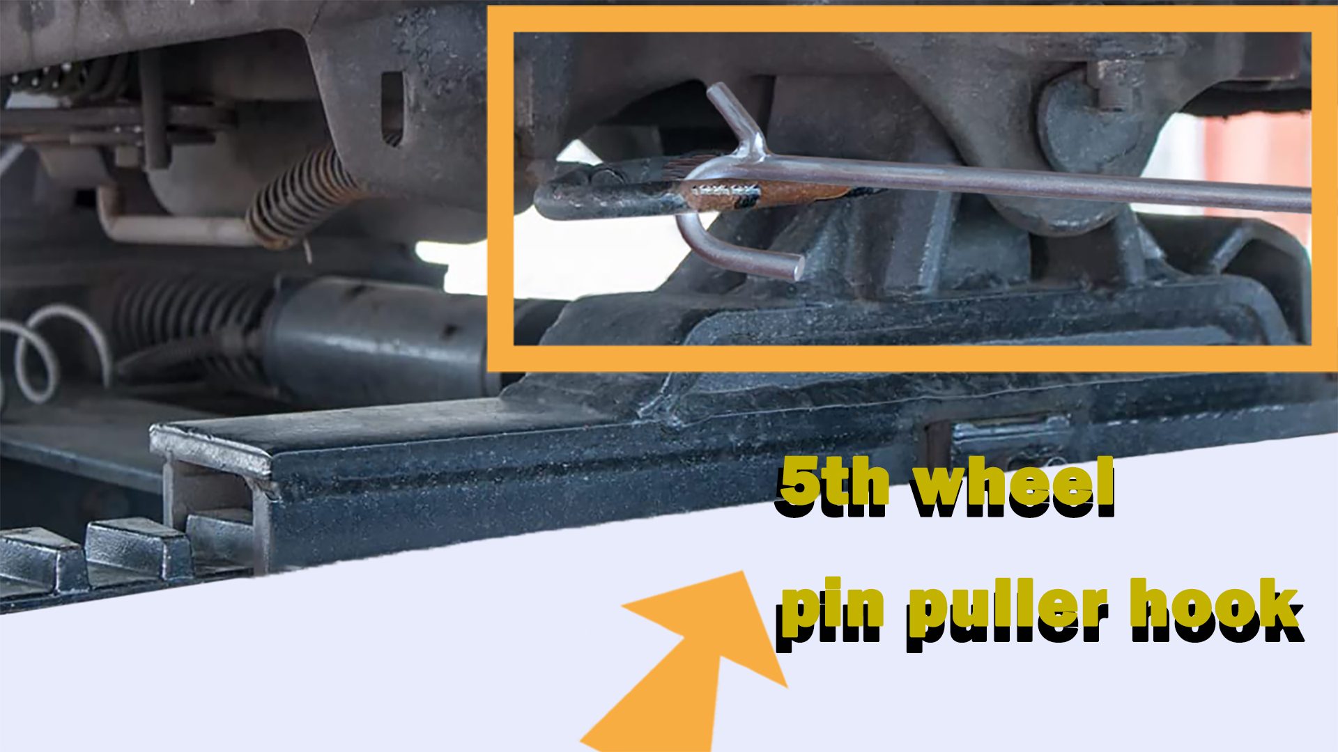 WOWLIKE Heavy Duty 5th Wheel Pin Puller