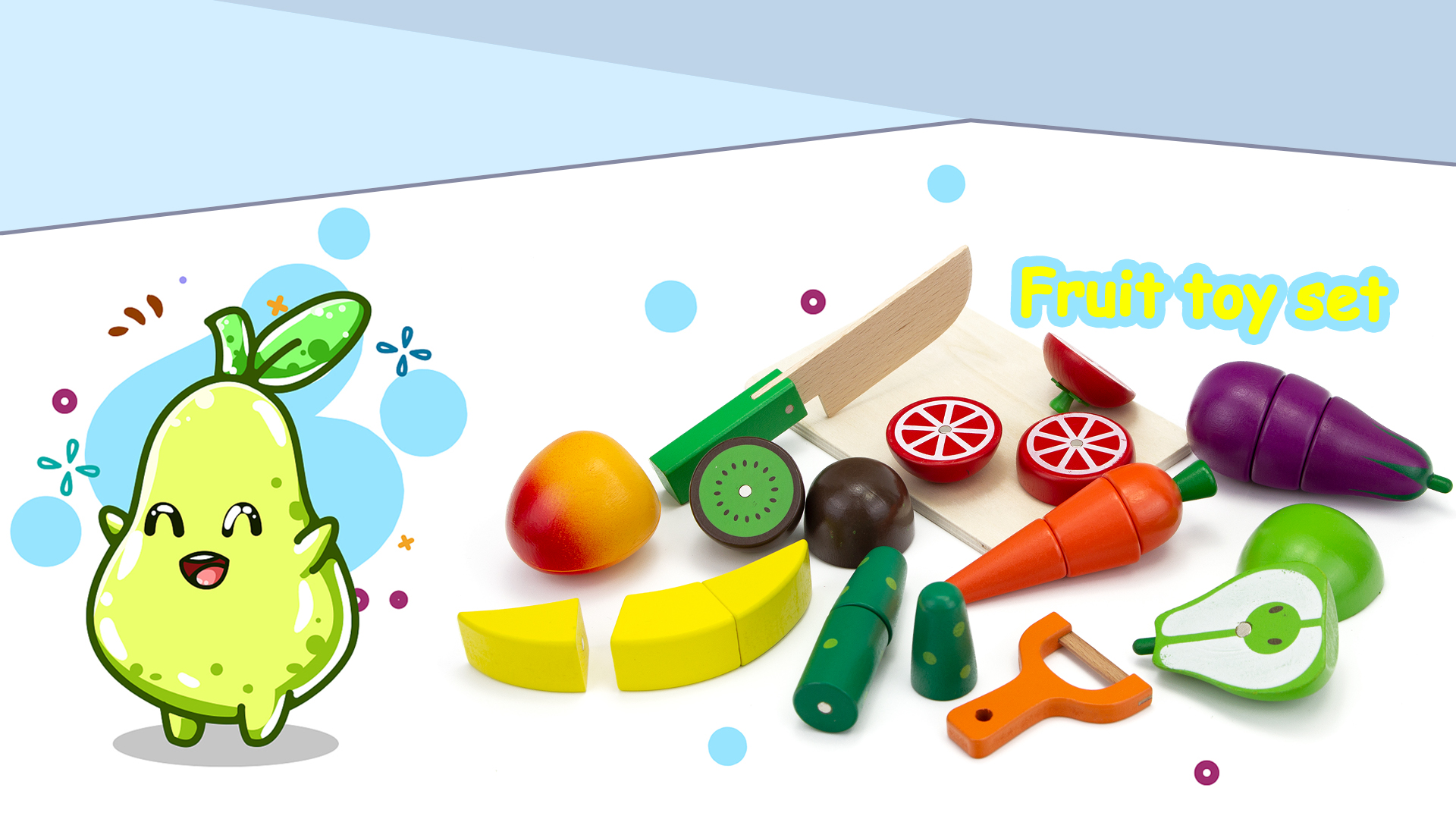 Jouet En Bois Fruits Et Légumes à Découper TNOMSNO - Jeu D'Imitatio Montessori Pour Enfants 3-12 Ans