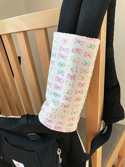 Amazon 抱っこ紐用よだれﾊﾟｯﾄﾞ リボン柄ピンク色 ハンドメイド エルゴ 抱っこひも用よだれカバー ベビー マタニティ 通販