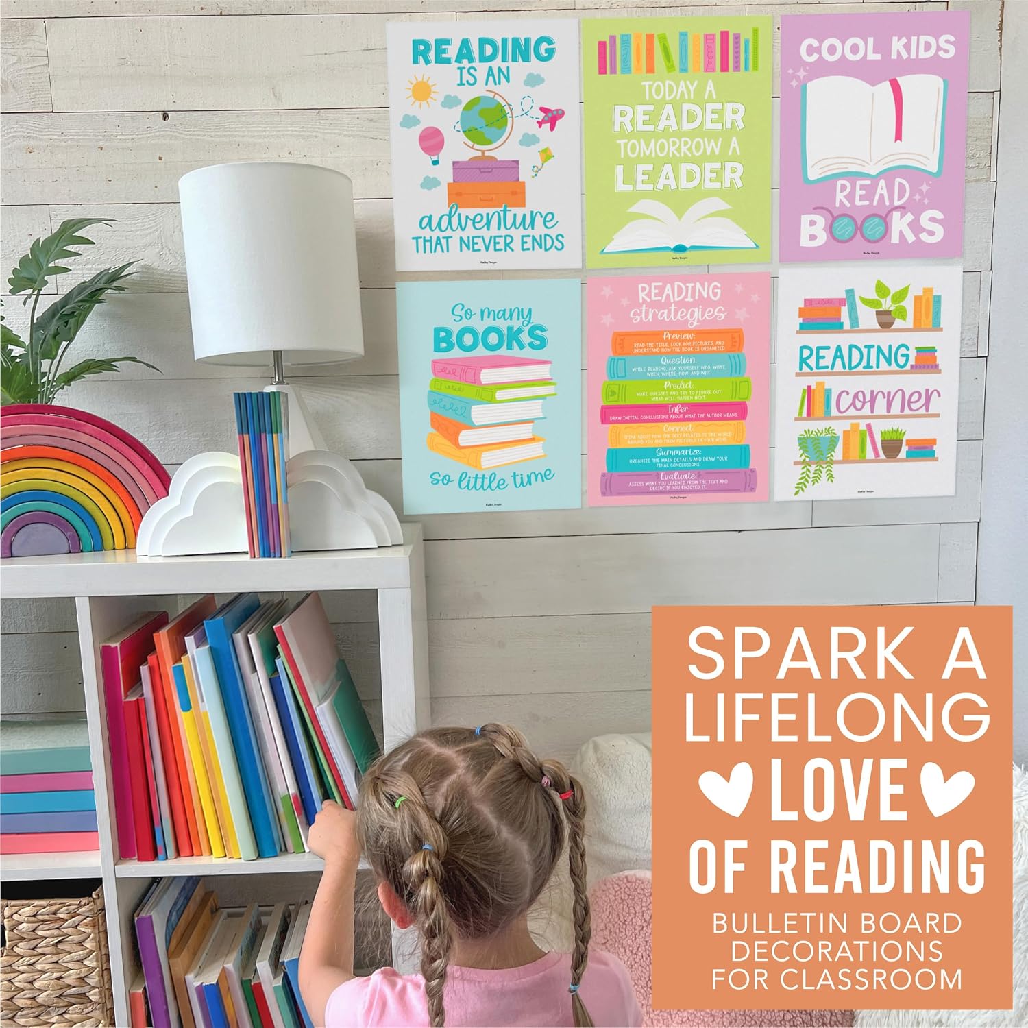 Reading Posters for Classroom Elementary and Library Decor - Reading Corner image 5