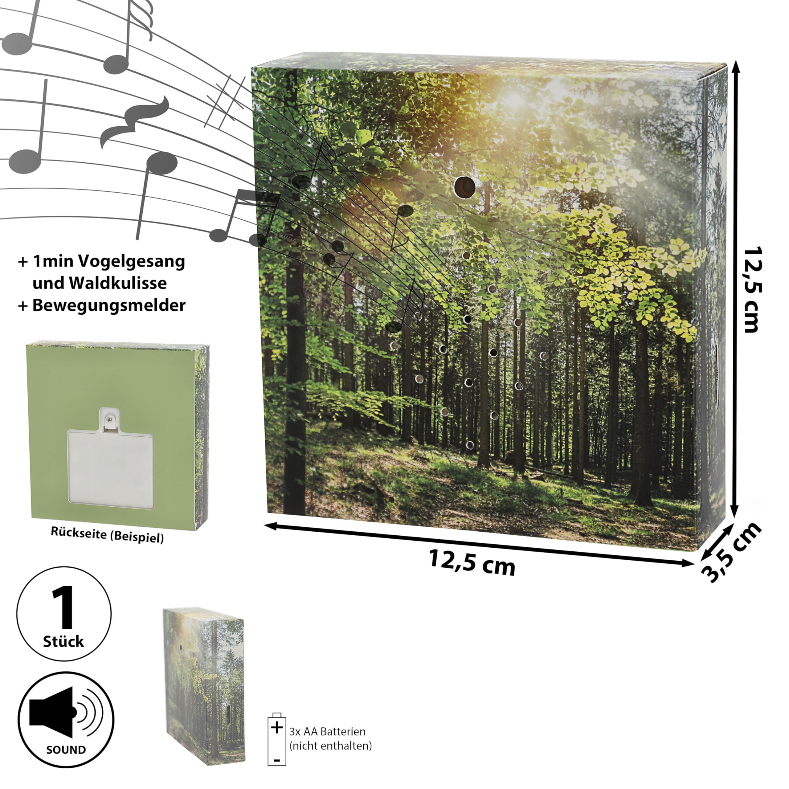 Soundbox 'Forest' Motion Sensor, 1 X Sound Box "Forest" - Image 2