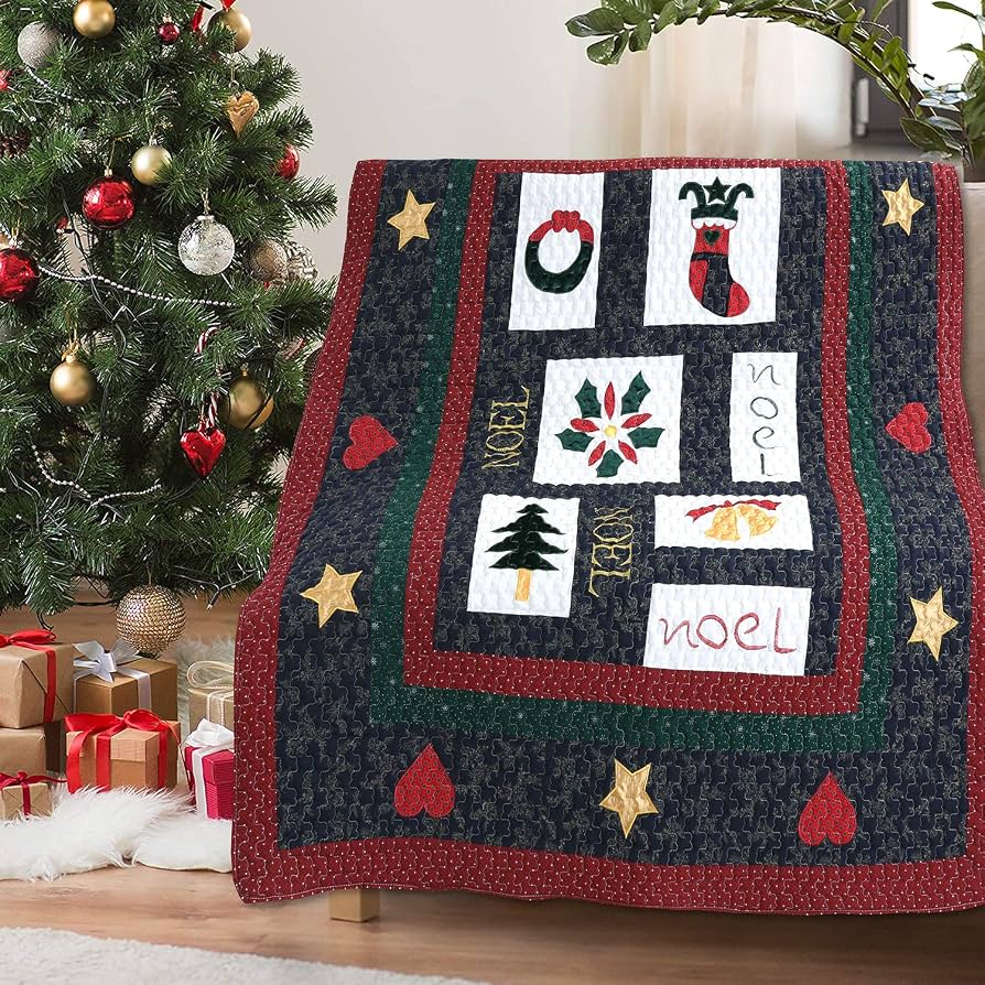 Amazon.co.jp: CozyラインホームFashions Noel Loveクリスマス夜