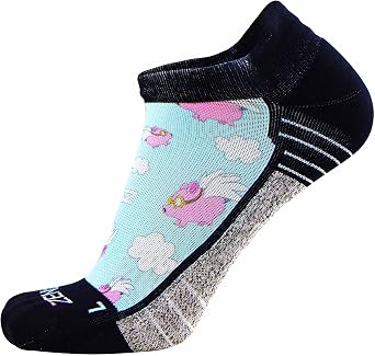 Zensah Limited Edition No-Show Running Socks - Anti-Blister Comfortable Moisture Wicking Sport Socks for Men and Women