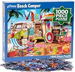 Beach Camper Jigsaw Puzzle 1000 Piece by Vermont Christmas Company