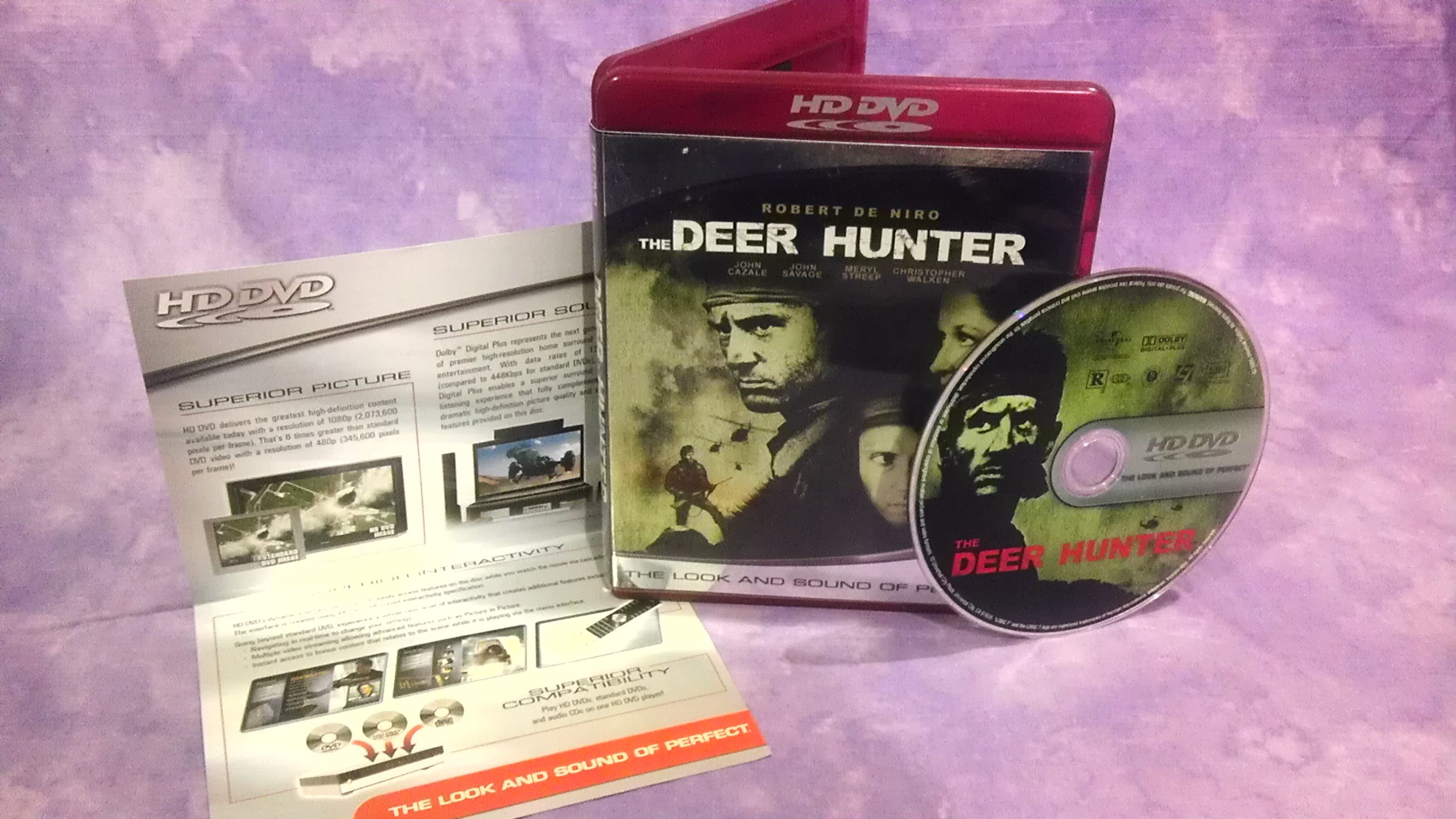 The Deer Hunter HD DVD edición exclusiva de colección importada de Estados Unidos