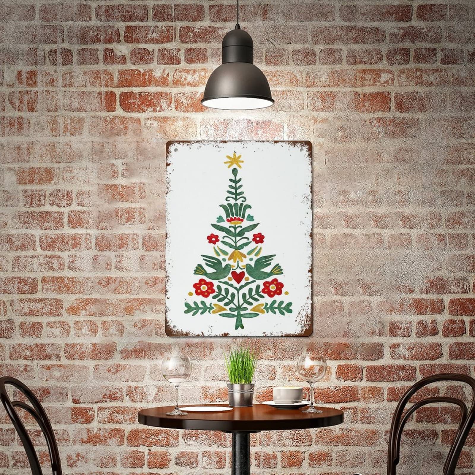 Sweden＊GOD JUL＊Christmas tapestry・* Vintage Swedish Santa Print God Jul Merry Christmas Tapestry