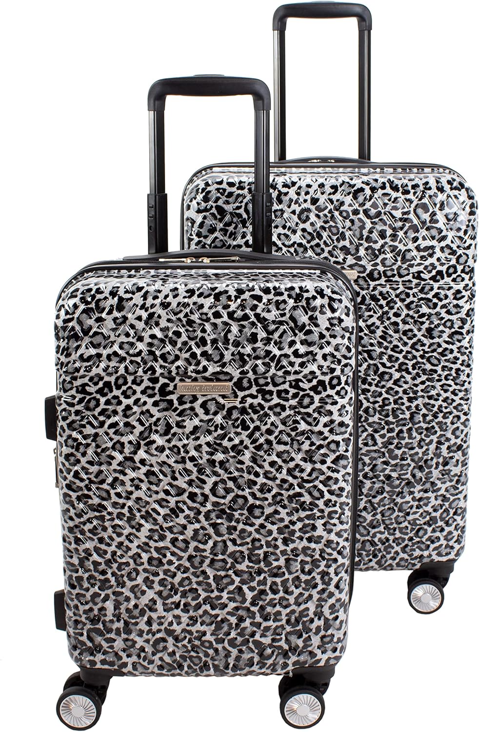 Kathy Ireland Yasmine 2Piece Hardside Luggage Set, Snow