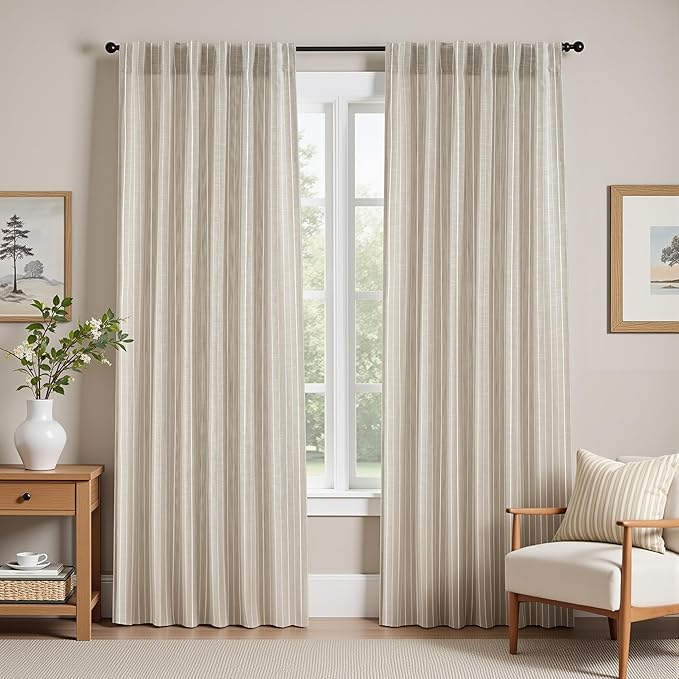 DriftAway Hygge Striped Blackout Curtains Review