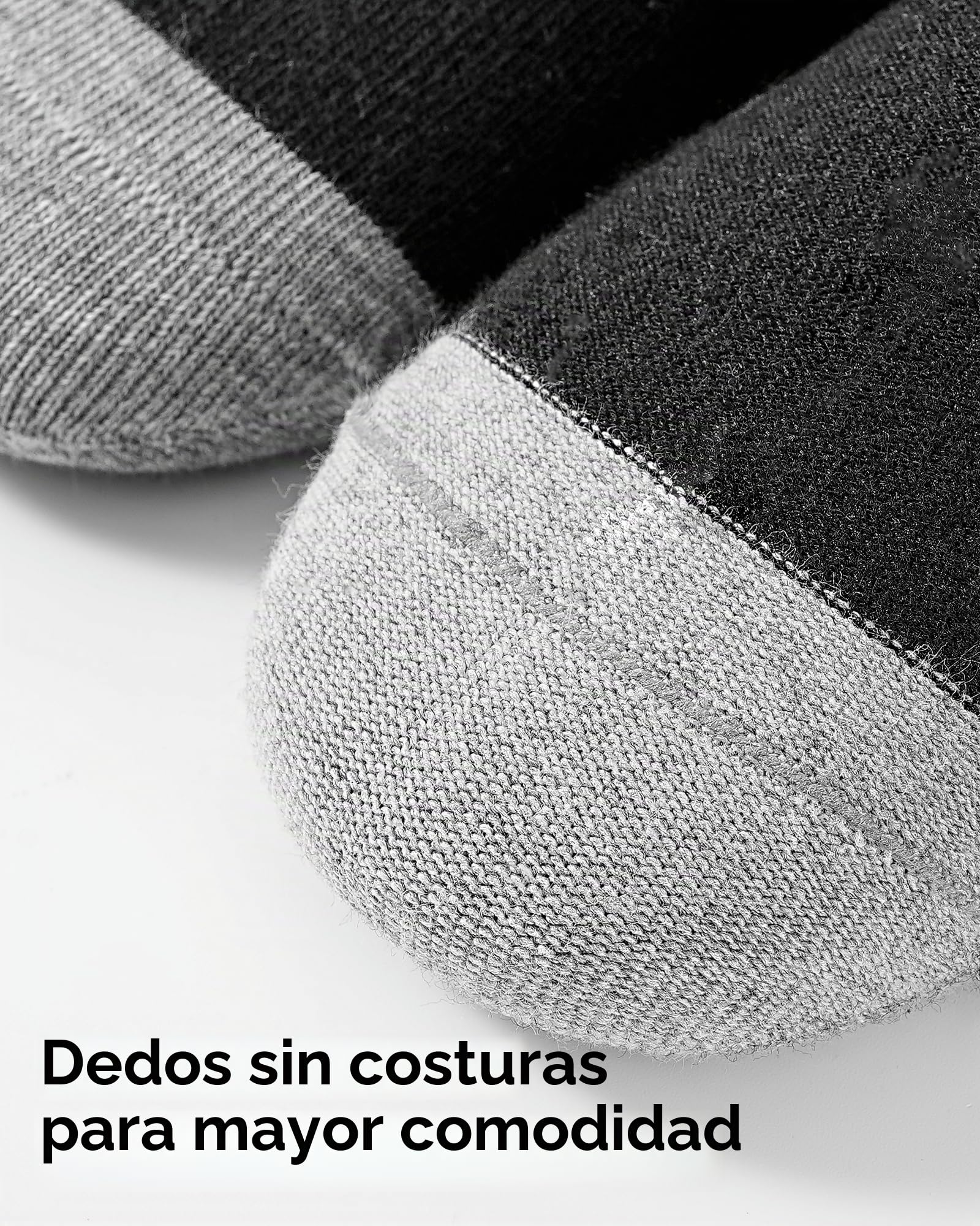 Jeasona 10 Pares Calcetines Diabeticos Mujer sin Goma Pie Diabetico Calcetines sin Costuras Mujer Tobilleros Cortos Algodon Diabetes Accesorios