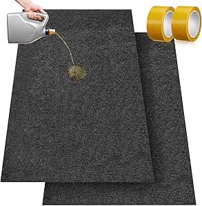 Oil Spill Mat 36 X 60 Inches Garage Floor Under Waterproof Backing
