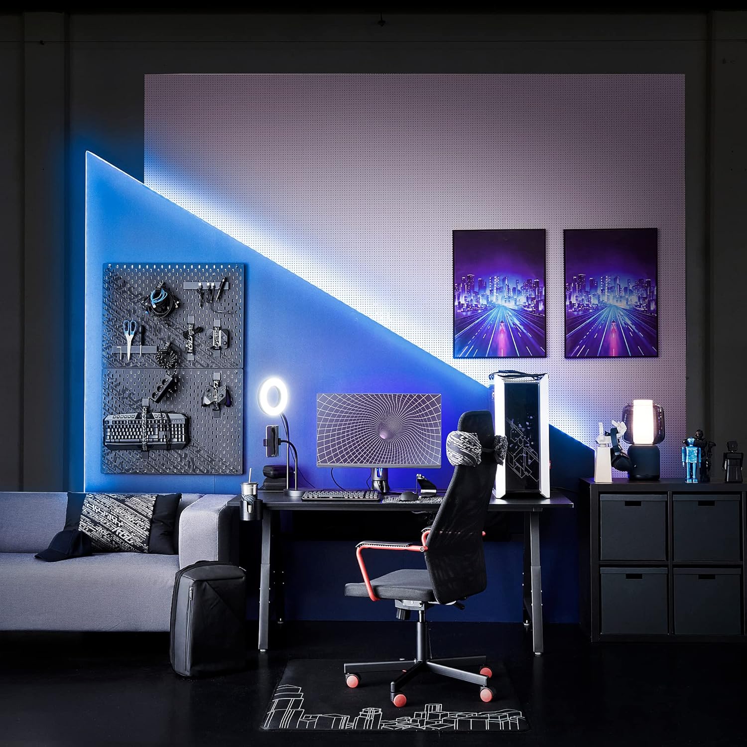 Generic LÅNESPELARE mouse bungee, black