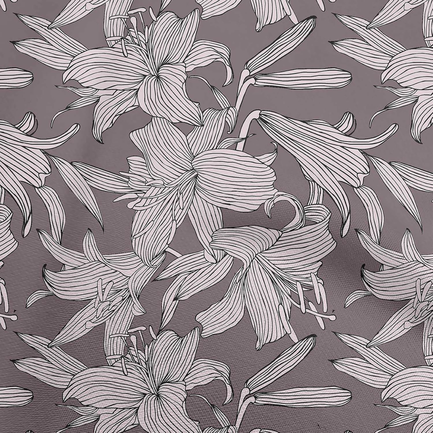 oneOone Cotton Jersey Black Fabric Florals DIY Clothing Quilting Fabric Print Fabric by Yard 58 Inch Wide-NE