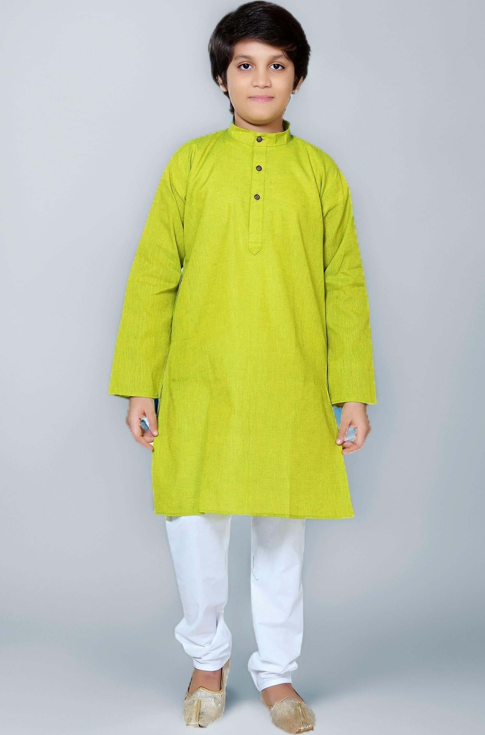 BABA AND BABY Kids traditional ethnic wear cotton kurta pajama set for boys