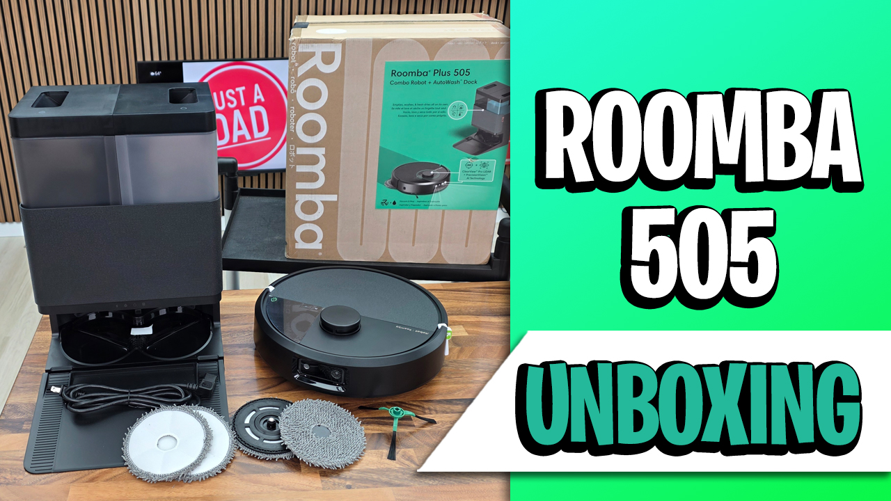 Watch iRobot Roomba Plus 505 Combo Robot Vac/Mop UNBOXING on