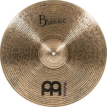 Meinl Cymbals Byzance 22" Dark Spectrum Ride, Rodney Holmes Signature MADE IN TURKEY Hand Hammered B20 Bronze, metallic B22SR