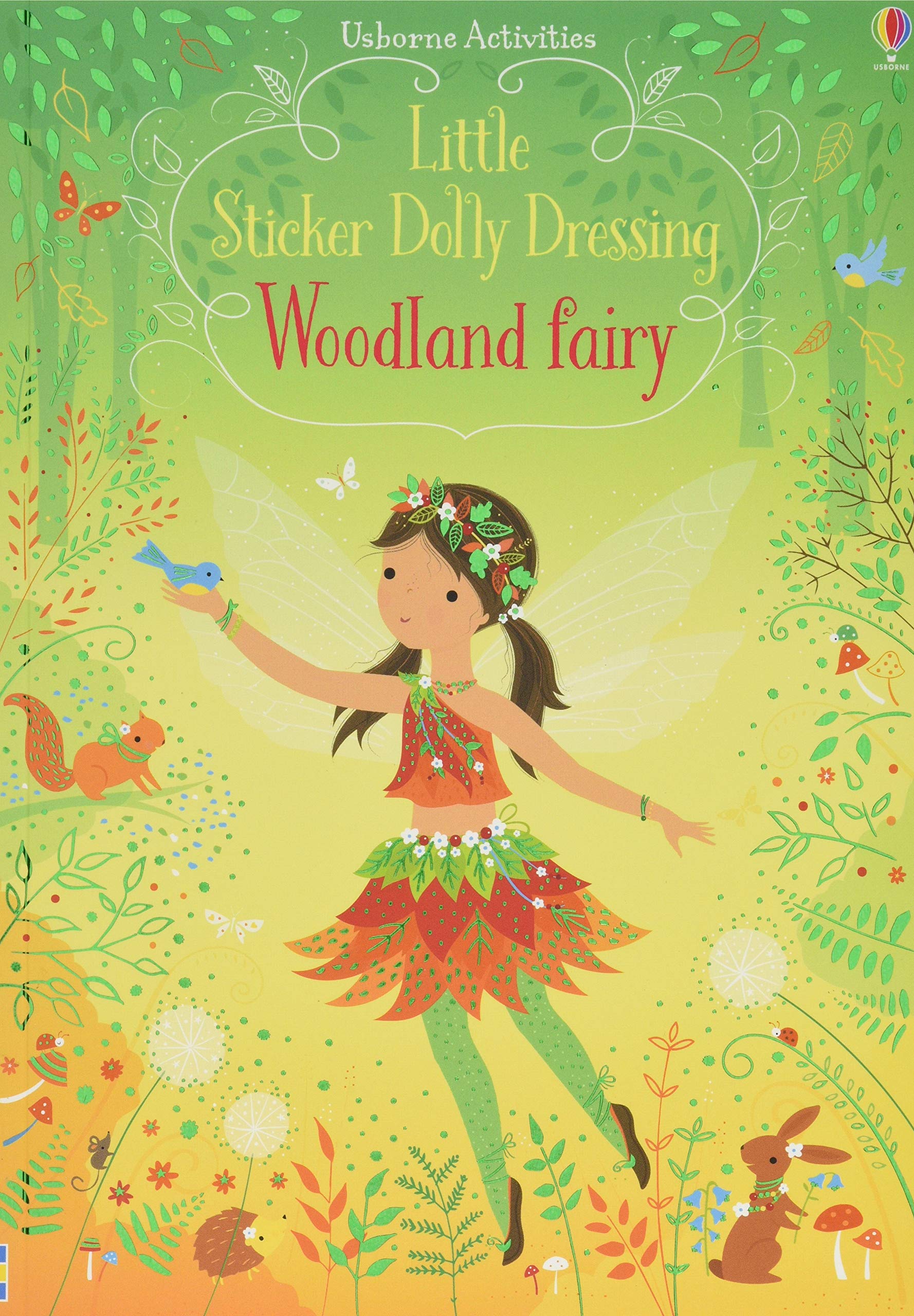 Usborne GB Little Sticker Dolly Dressing Woodland Fairy