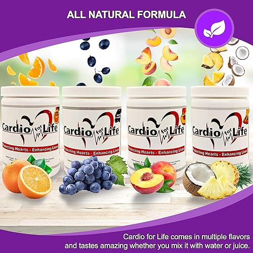 Miniatura 7 de CardioForLife - 16 oz. Polvo con AstraGin - Sabor a Uva