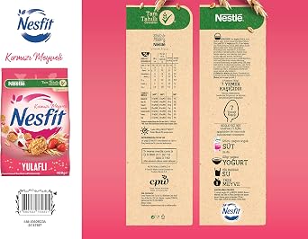 Nestlé Nesfit Red Fruit Whole Grain and Rice Flakes, 400 g