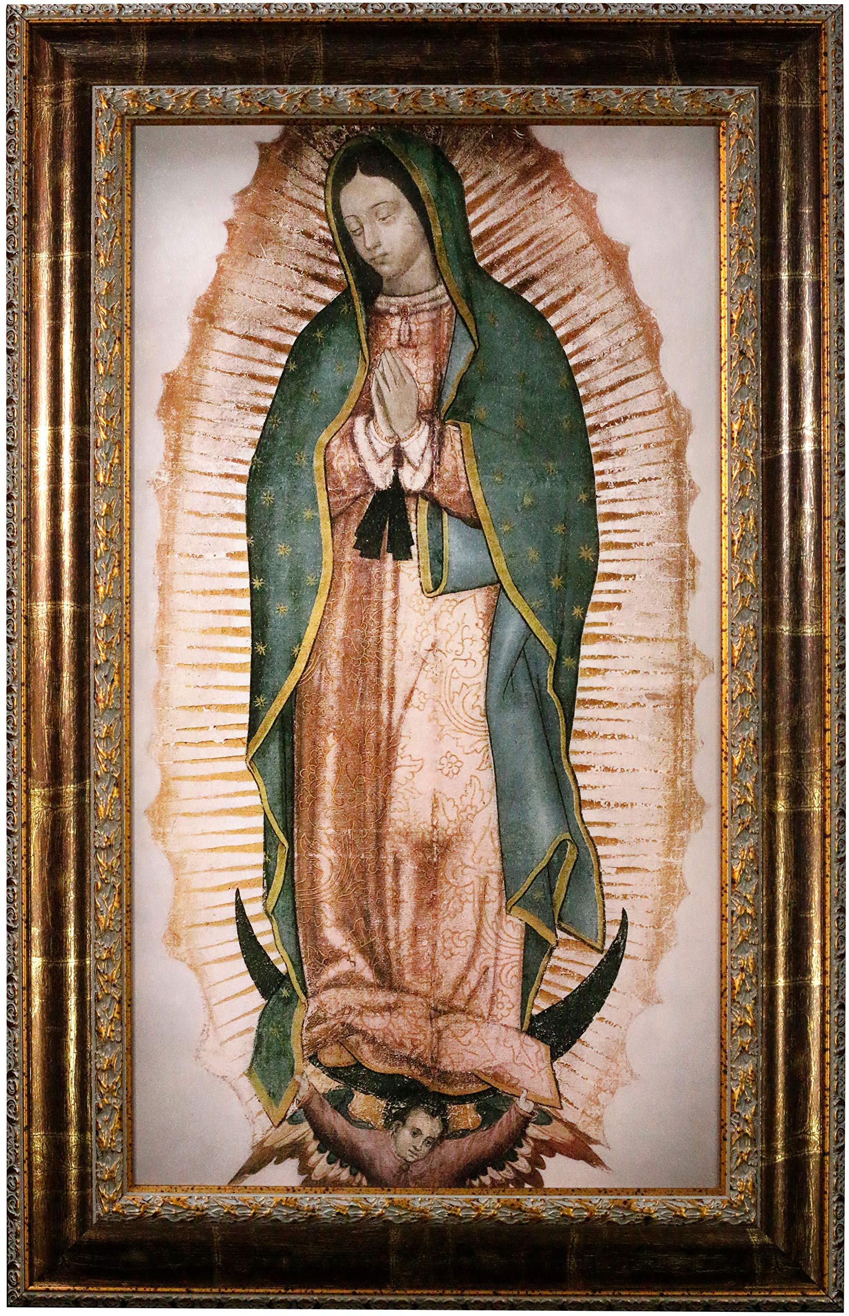 Amazon.com: Mom's Art Studio - Virgen de Guadalupe Wall Decor 44 X