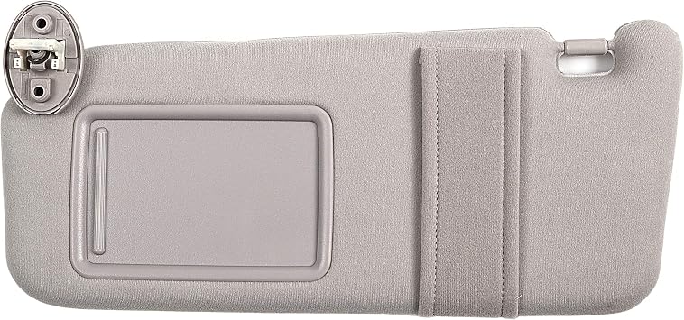 Ezzy Auto Light Gray Left Driver Side Sun Visor fit for Venza with Sunroof 2009 2010 2011 2012 2013 2014 2015 2016 74320-0T022-B1