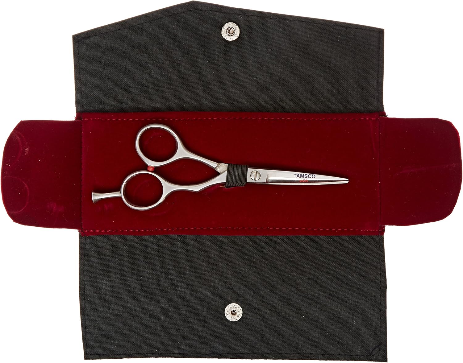 TAMSCO Patriot Shear 7-Inch American 420 Stainless Steel Semi-Convex Edge American Stainless Steel Genuine Removable Finger Rest Adjustable Tension Screw