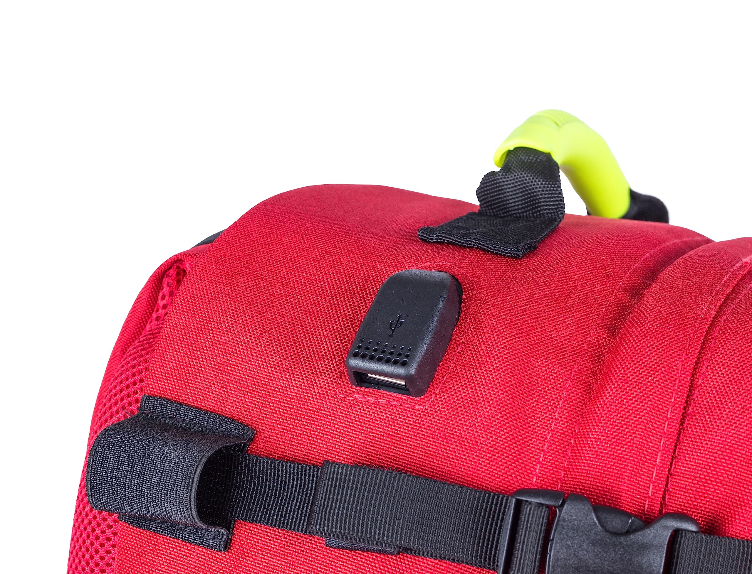 EB PARAMED'S Notfallrucksack | Erste Hilfe | professionelle Notfallversorgung | individuell erweiterbar | Modultaschen | Ampullarium | atmungsaktive Rückenpolsterung…