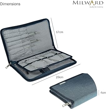 Amazon.com: Milward Interchangeable Needle Case Only - Pockets for