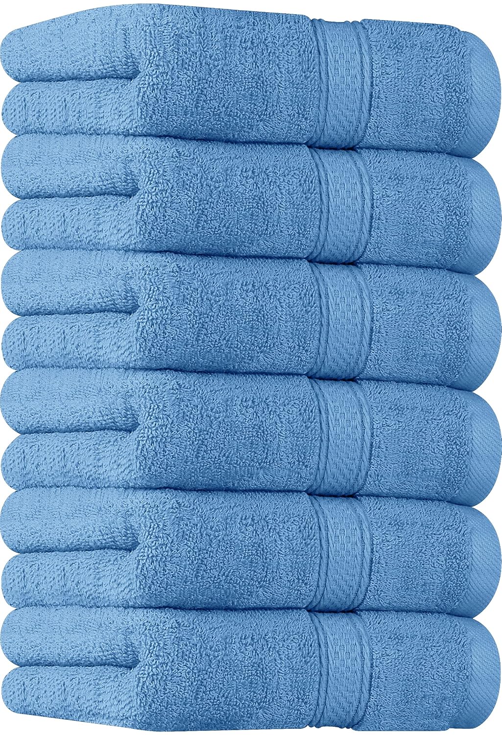 Utopia Towels - Cotton Towel Set - 100% Cotton Ultra Soft and Highly Absorbent, 41 x 71 cm - Pack of 6 (Grey) – Bild 10