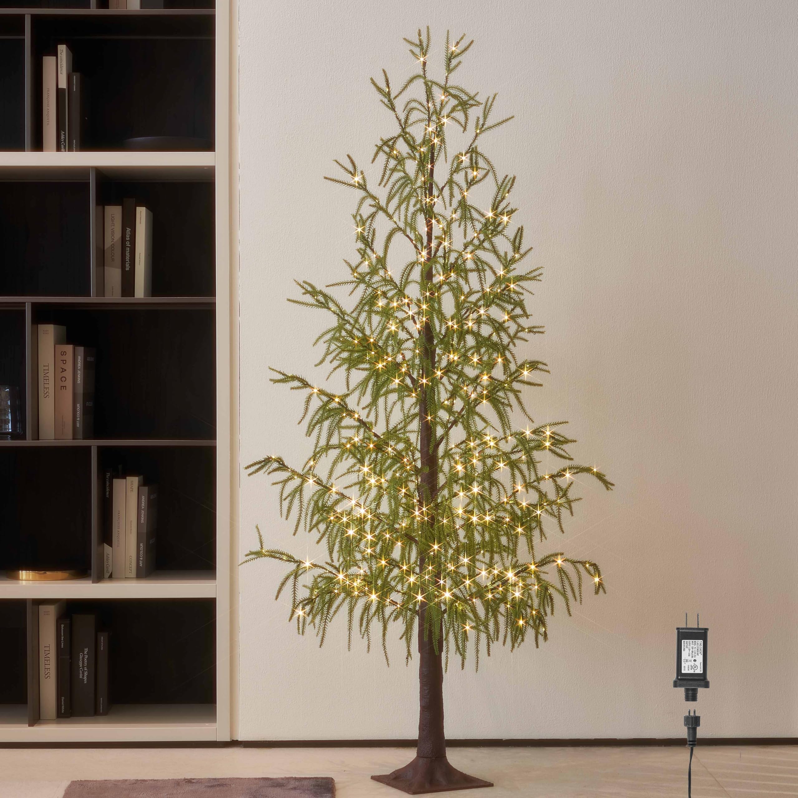 Hairui Lighted Norfolk Pine 6ft