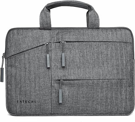 Satechi Water-Resistant Laptop Bag Carrying Case with Pockets - For MacBook Pro M2/ M1, MacBook Air M2/M1 and more