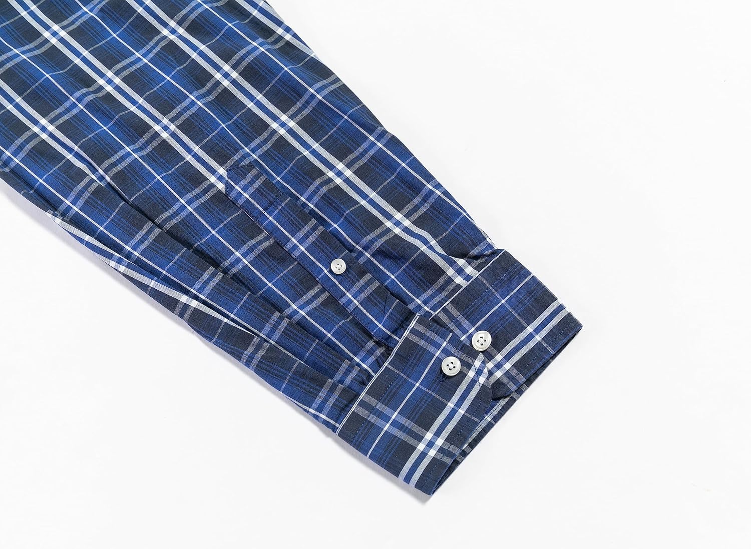 Double Pump Big and Tall Shirts for Men Long Sleeve Button Down Shirts from Size XL(T) to 6XL (T) Cotton - Image 5